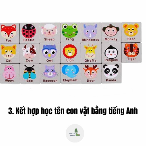 Bảng Gỗ trò chơi Pikachu tìm hình giống nhau,trò chơi 2in1 bé vừa chơi lật mở vừa học từ mới tiếng Anh,nhiều chủ đề