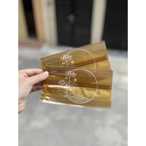 set 95-100 vỏ túi bánh trung thu sen , cúc