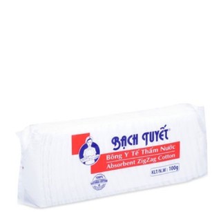[DATE MỚI] Bông y tế thấm nước Zigzag Bạch Tuyết
