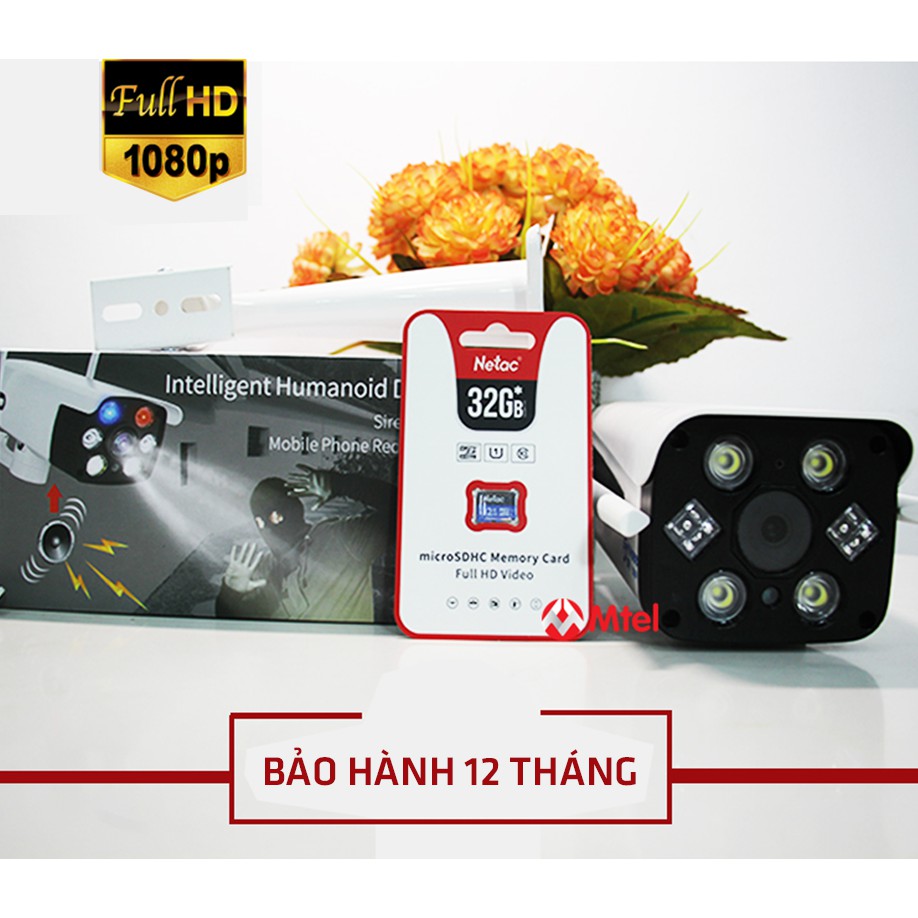 Camera IP Wifi Không Dây Ngoài Trời Yoosee Full HD 1080P 2 Râu - Chống Nước | BigBuy360 - bigbuy360.vn