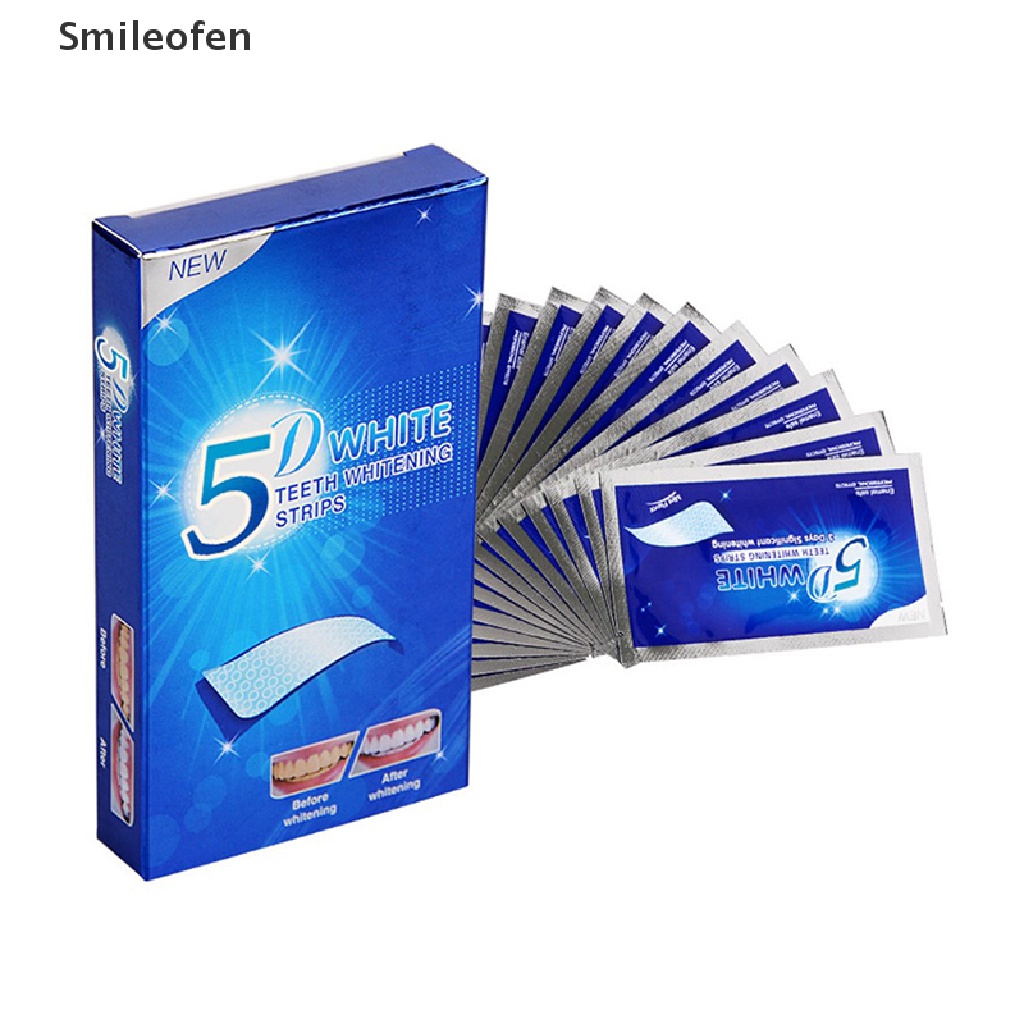 Miếng Dán Làm Trắng Răng 5d An Toàn Tiện Lợi