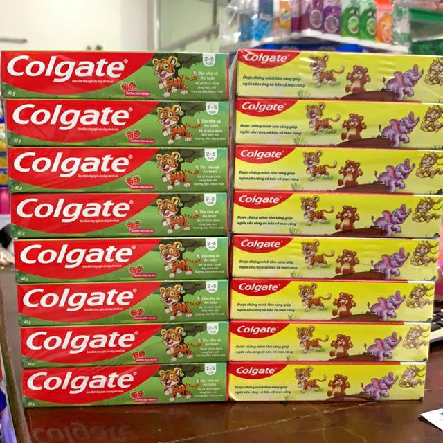 Kem đánh răng colgate ngừa sâu răng trẻ em hương dâu 40g