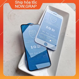 COMBO 3 KÍNH CƯỜNG LỰC 10D FULL MÀN IPHONE ĐỦ DÒNG MÁY 6/7/6+/7+/8+/X/XS MAX+11/11PRO+12/12PRO/12PROMAX
