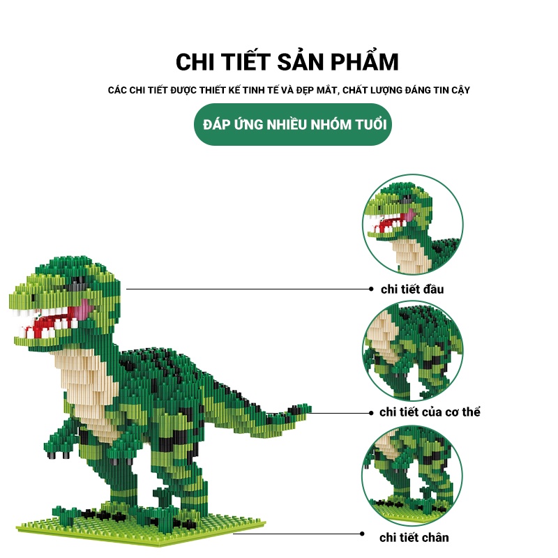 Mô Hình Đồ Chơi Khủng Long Tyrannosaurus rex Dành Cho Bé Trai Và Bé Gái