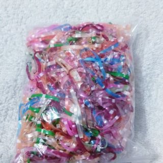 [25gam] thun cột tóc sọc bản trung