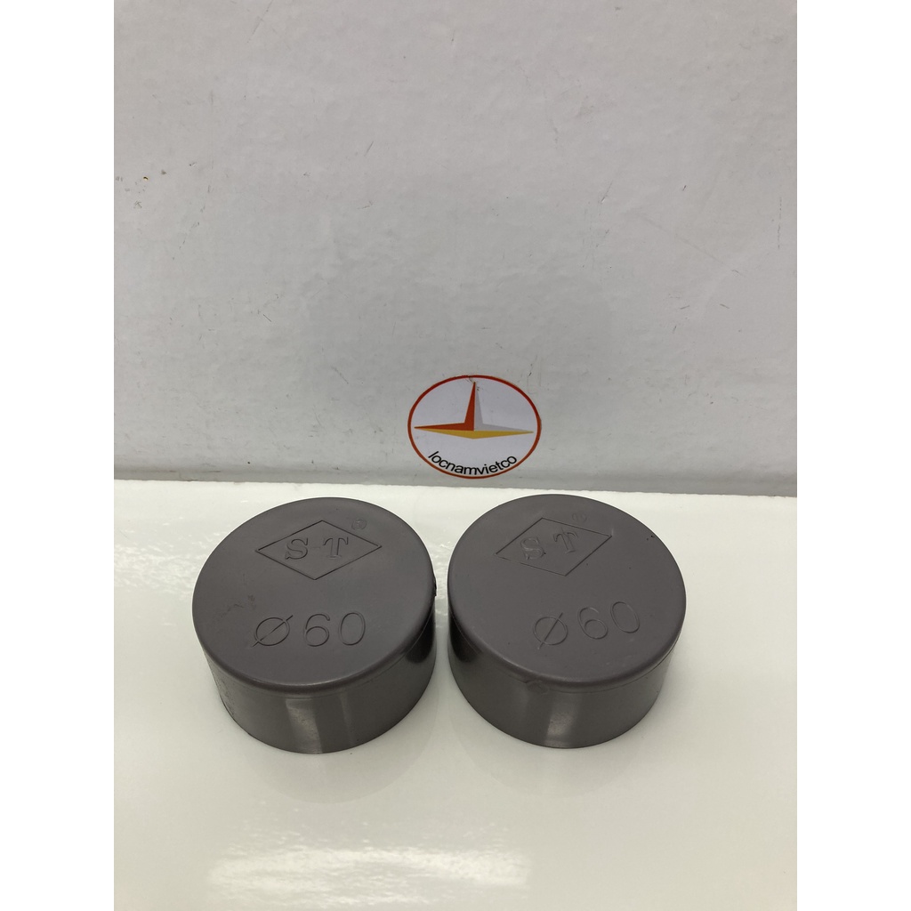 Nắp bịt phi 60  nhựa PVC