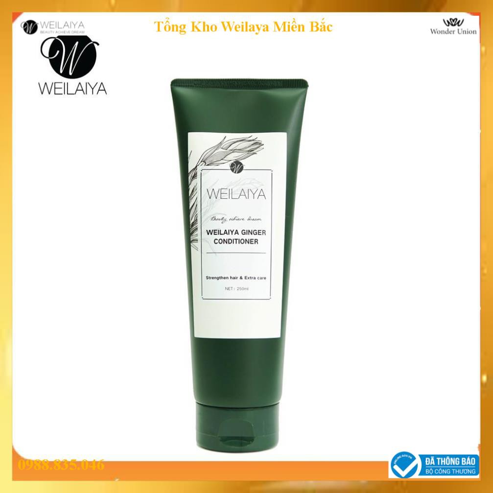 Dầu xả Weilaiya tinh chất gừng hỗ trợ móc tóc và ngăn rụng tóc 250ml - Hàng chính hãng | BigBuy360 - bigbuy360.vn