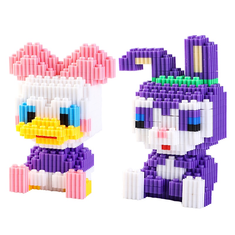 Bộ Đồ Chơi Lắp Ráp Hình Động Vật Hoạt Hình 3d Dành Cho Trẻ Em