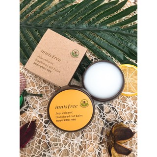 sáp tiêu mụn đầu đen Innisfree jeju volcanic blackhead out balm