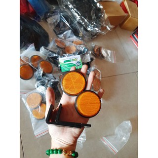 Mắt mèo phản quang gắn trước sau xe máy