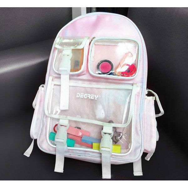Balo DEGREY polyeste chống thấm nước dành cho nam và nữ, hàng cao cấp Siêu Nhẹ Siêu Dễ Thương
