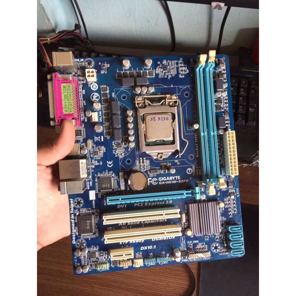 Main Gigabyte H61M-DS2 Chính hãng Viễn Sơn