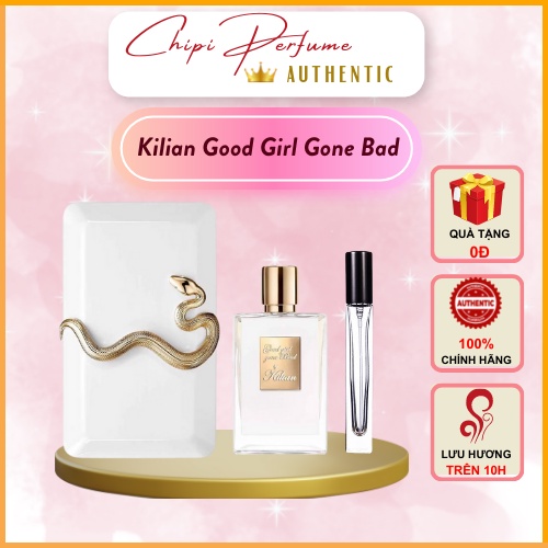 Nước Hoa Nữ Kilian good girl gone bad - Dầu Thơm Rắn Trắng [Chính Hãng]