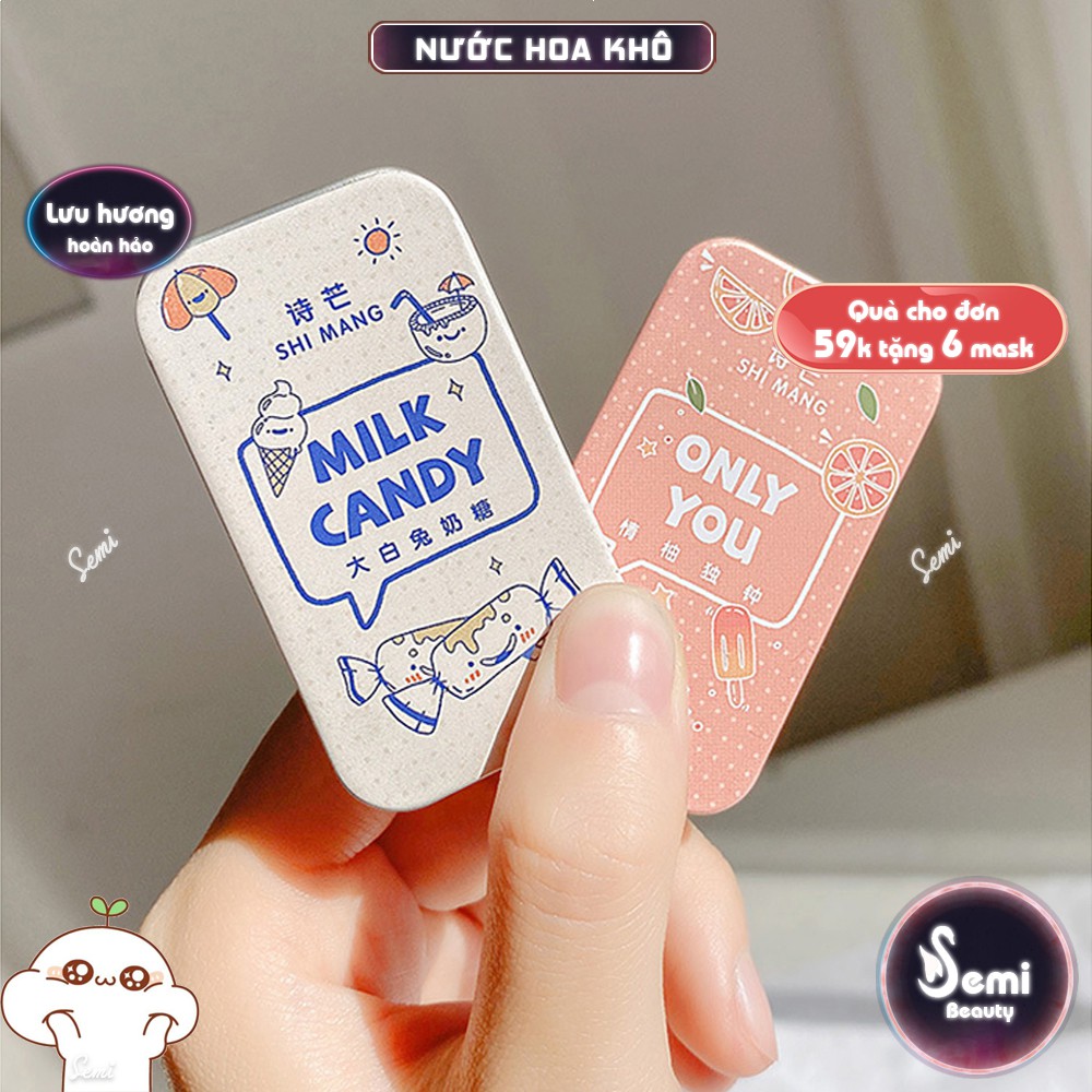 Nước hoa khô shimang dạng sáp nước hoa nữ học sinh đi học giữ mùi thơm lâu nội địa trung | Thế Giới Skin Care