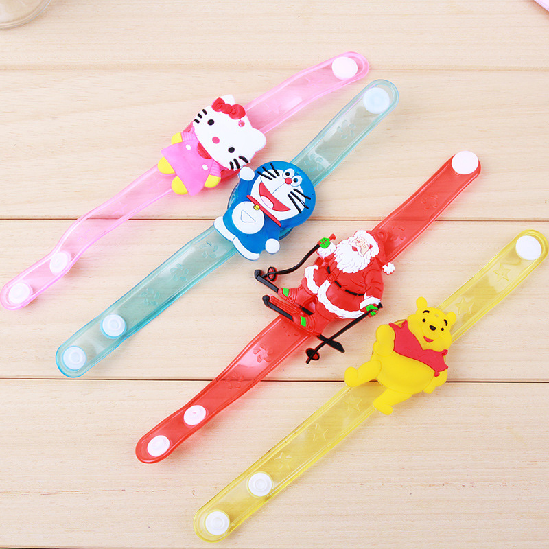 Đồng hồ đeo tay tích hợp đèn led thiết kế kiểu hoạt hình dễ thương cho bé