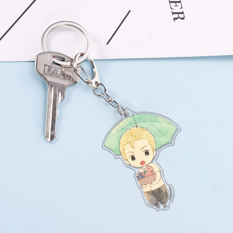 Móc khóa hình nhân vật phim hoạt hình nhật bản