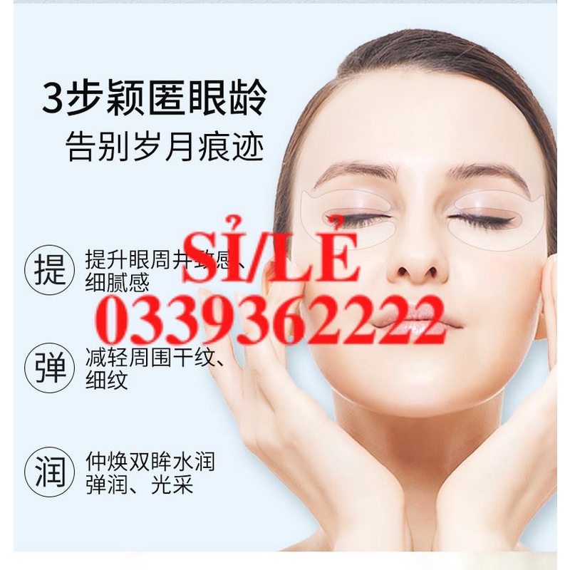 [Hàng mới về] Bộ 7 cặp mặt nạ collagen Butea dưỡng ẩm giảm mệt mỏi cho mắt