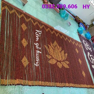 Rèm - Mành hạt gỗ hương! Mành hạt gỗ cao cấp!!! (Đơn giá tính theo m2).