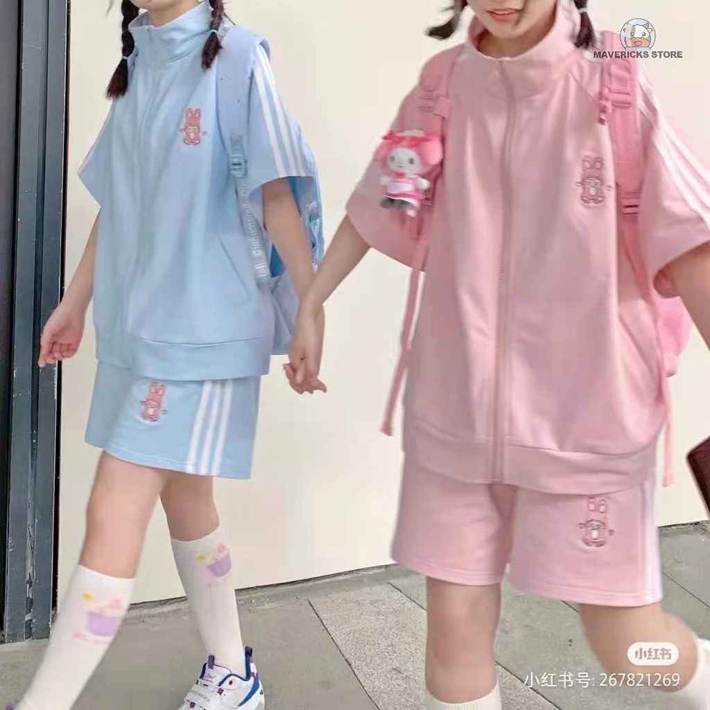 Set đồ nữ FDS dáng rộng kiểu Hàn Quốc thời trang mùa hè dễ thương