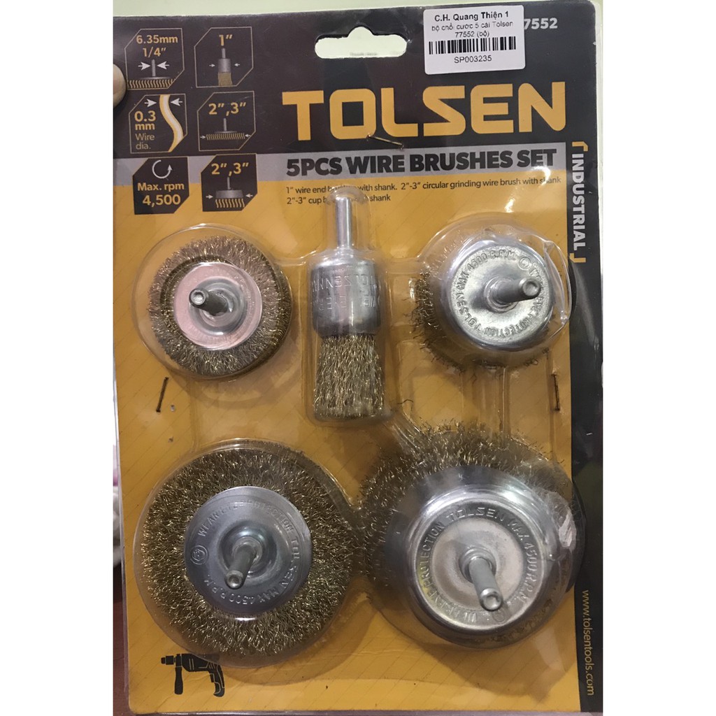 bộ chổi cước 5 cái Tolsen 77552