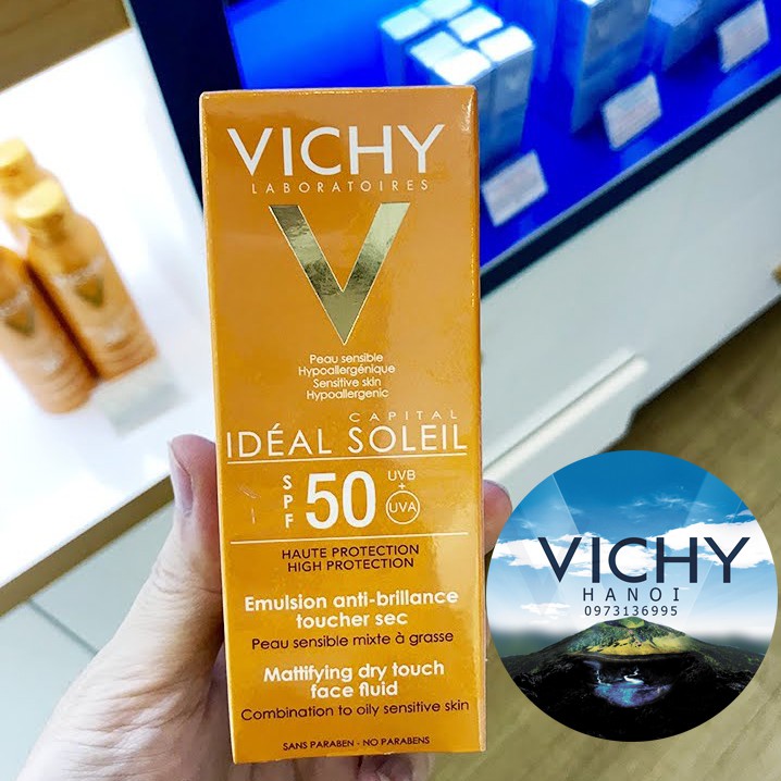 Kem Chống Nắng Vichy SPF 50 Ideal Soleil 50ml