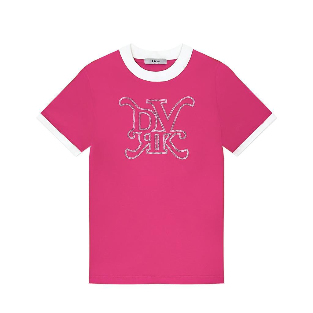 DVRK - Áo Thun Baby Tee Privé Lined Logo La Galerie-DVRK-23SS