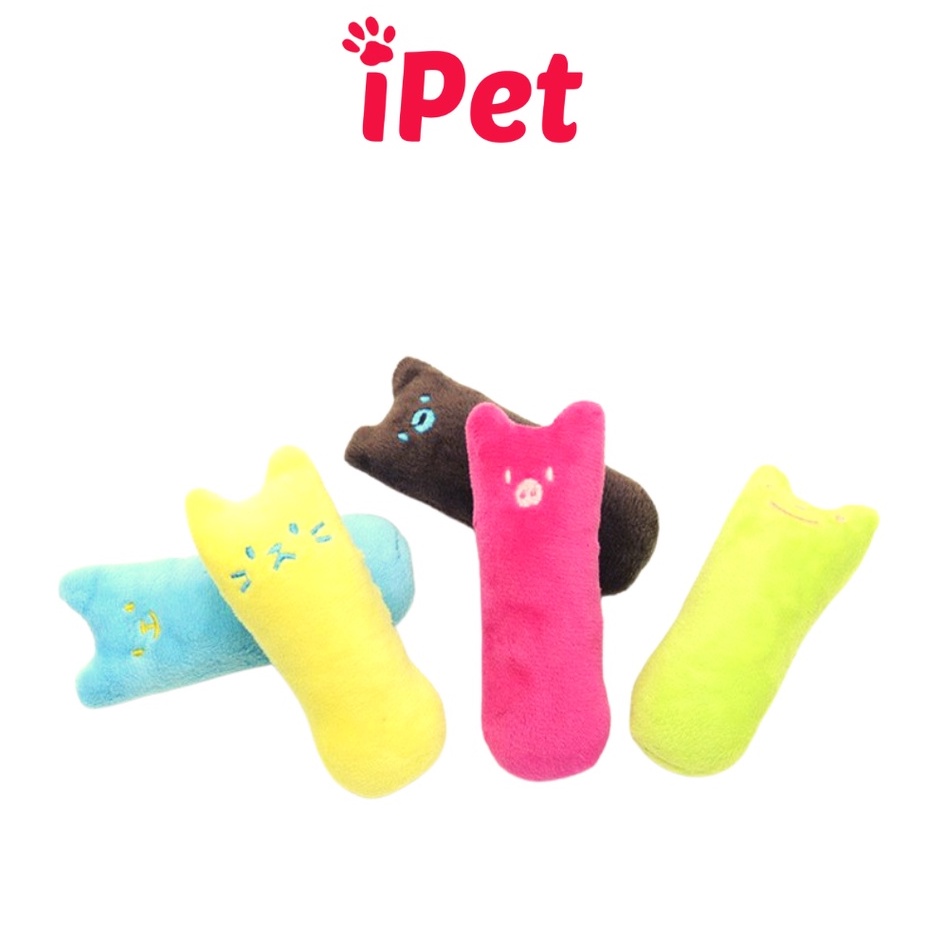 Gối ôm nhồi bông cho mèo có mùi catnip cỏ bạc hà mèo bên trong - iPet Shop