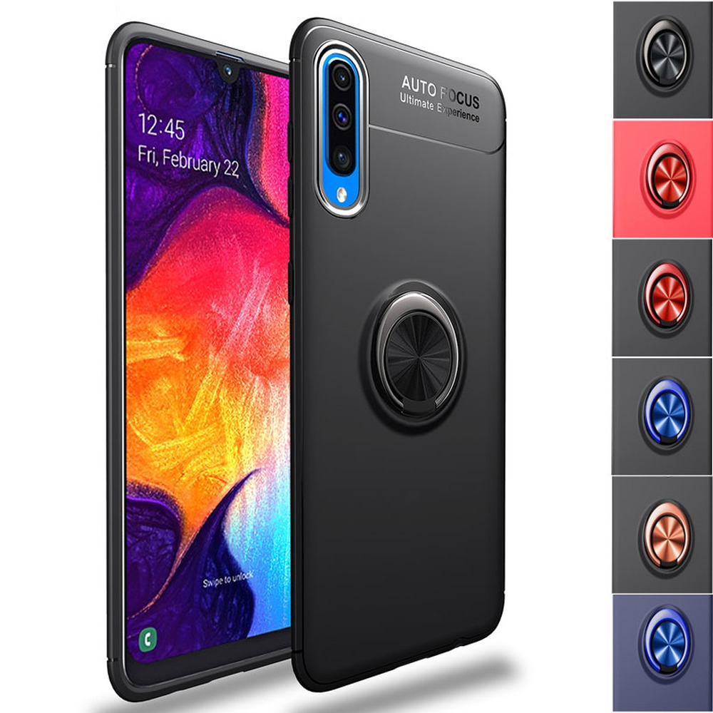 Ốp điện thoại tpu silicon chống sốc gắn nhẫn đỡ nam châm cho Samsung Galaxy A10s A20s A30s A50s A70s M30s J7 J5 Prime