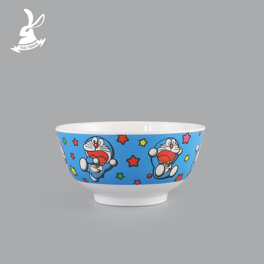 Bộ chén dĩa ăn dặm trẻ em hoa văn Doraemon Boom cao cấp thương hiệu Superware