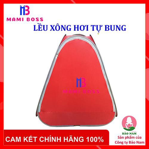 LỀU XÔNG HƠI TỰ BUNG KHUNG THÉP DẺO MAMI BOSS - MÀU NGẪU NHIÊN