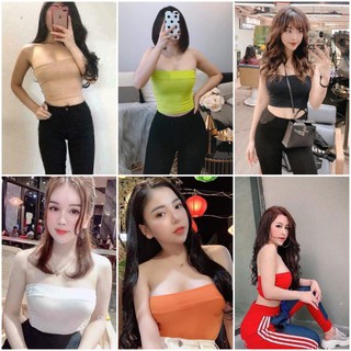 Áo croptop RAINBOW thun Thái lan (áo quây, ống)