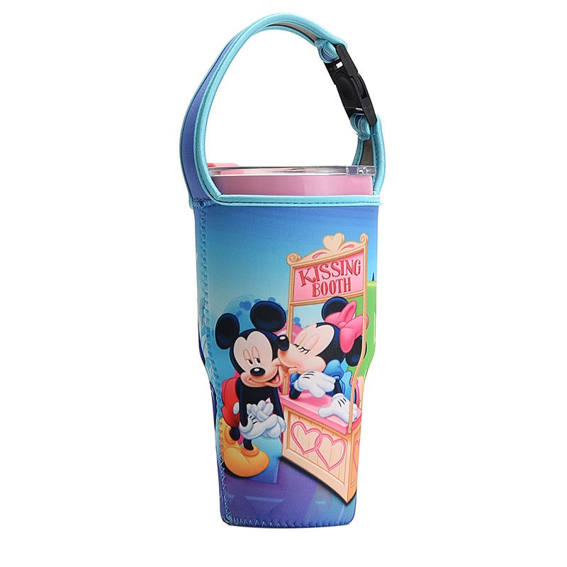 Vỏ Bọc Bình Nước Đá Bằng Silicon Tiện Dụng Mang Theo Du Lịch / Chơi Thể Thao