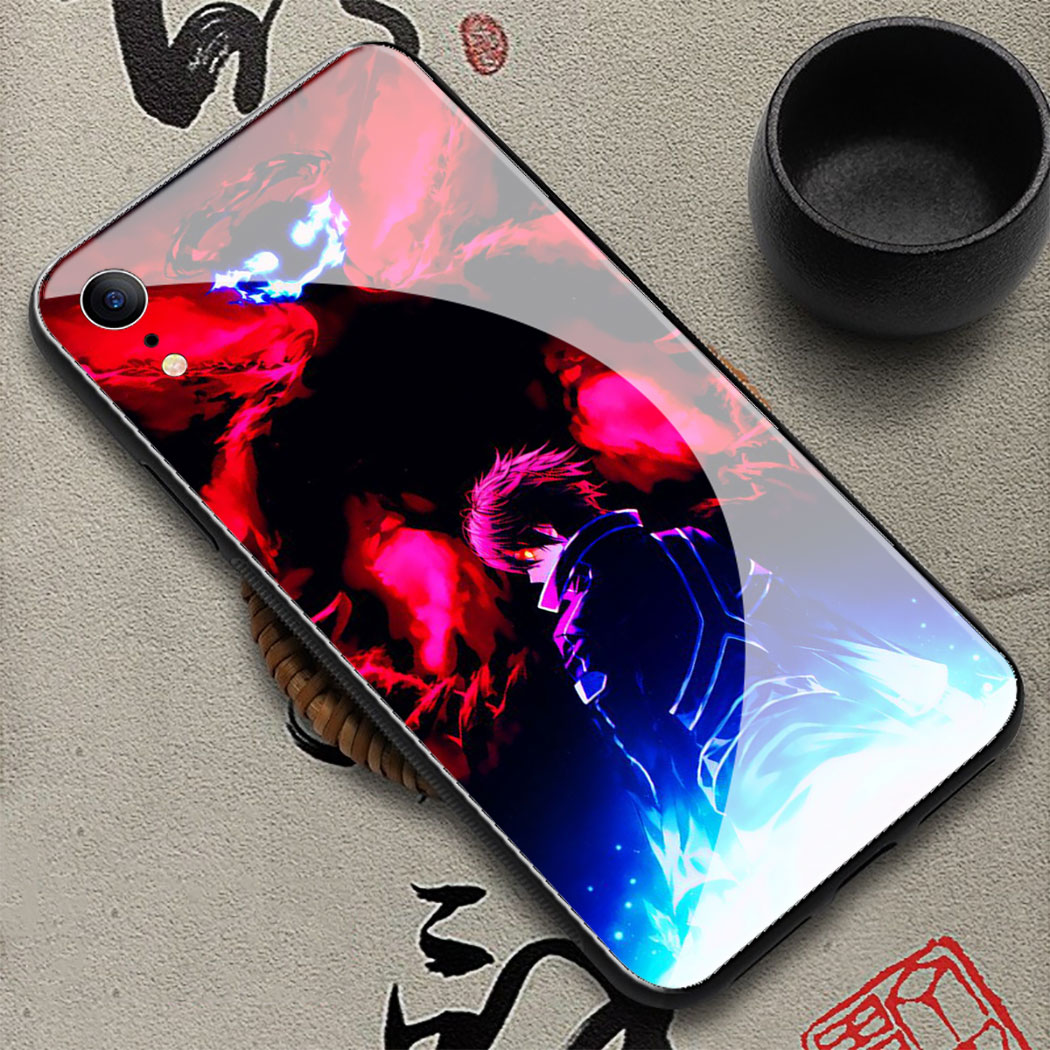 Ốp Điện Thoại Kính Cường Lực Họa Tiết Sword Art Online Cho Iphone 12 Mini 11 Pro Max Rb28