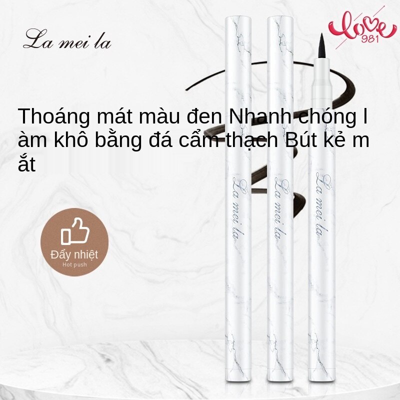 [Hàng mới về] Bút Kẻ Mắt Chống Thấm Nước Và Mồ Hôi Lâu Trôi Không Nhòe Thiết Kế Vỏ Họa Tiết Đá Cẩm Thạch | BigBuy360 - bigbuy360.vn