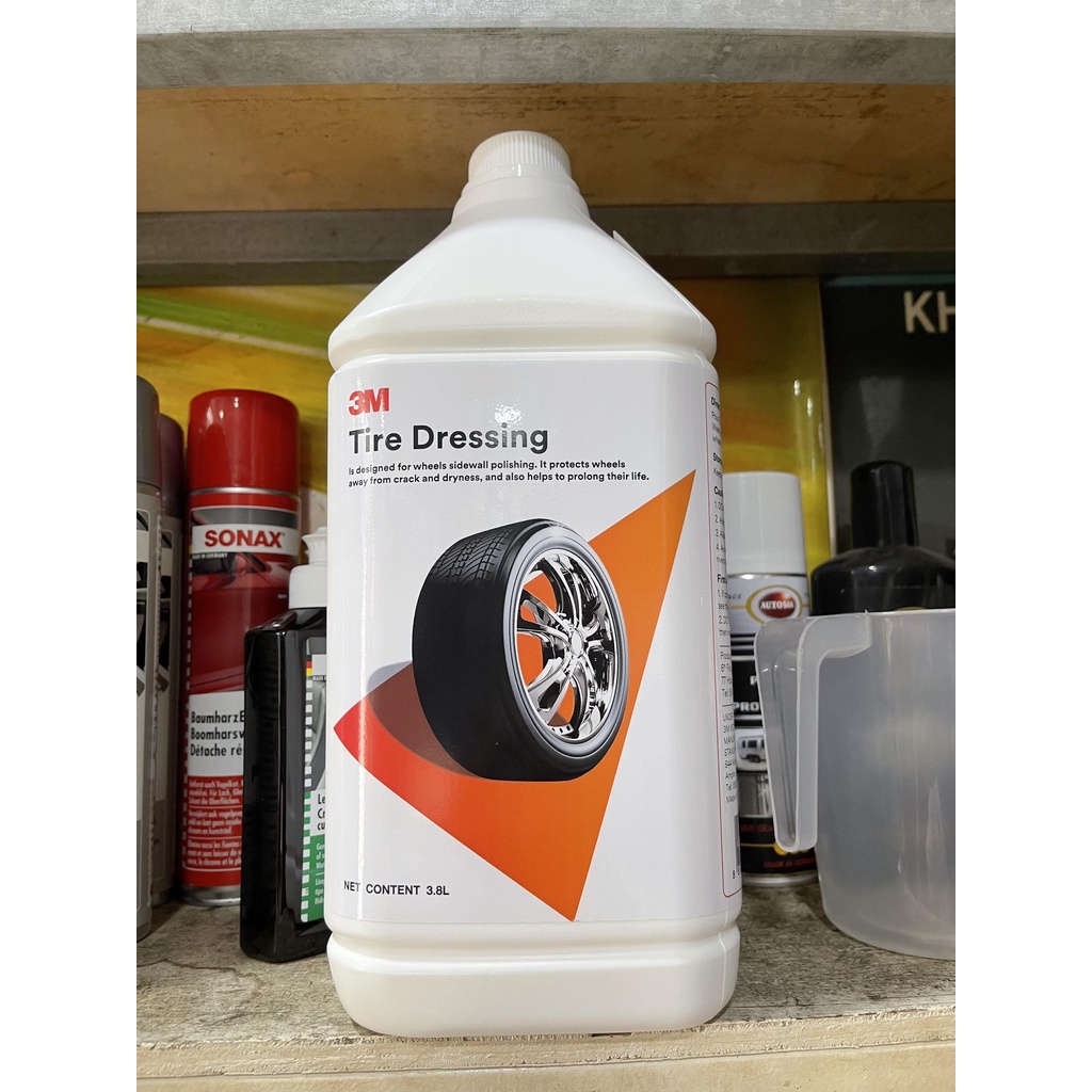 DUNG DỊCH BẢO DƯỠNG KHOANG MÁY VÀ LỐP XE 3M ENGINE AND TIRE DRESSING CONCENTRATE 38124LT 3.78 LIT