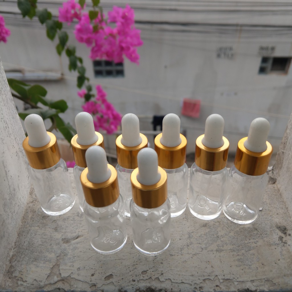 Chai chiết serum - Lọ chiết serum đựng mỹ phẩm, tinh dầu 10ml