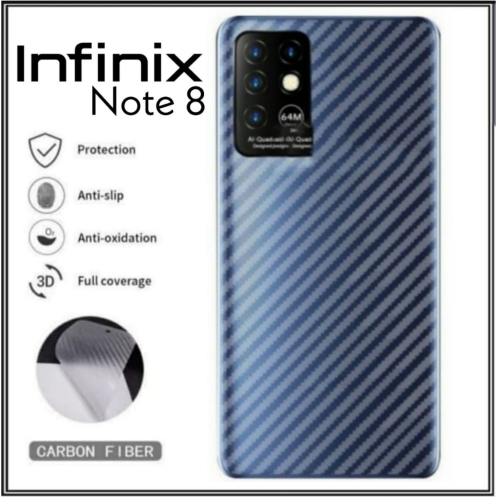 Kính Cường Lực Bảo Vệ Mặt Sau Cho Infinix Note 8 Mobile
