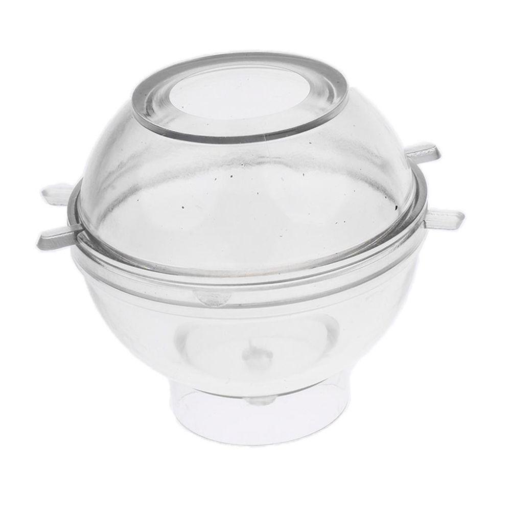 Khuôn Làm Nến Xà Phòng Hình Cầu Bằng Nhựa Trong Suốt