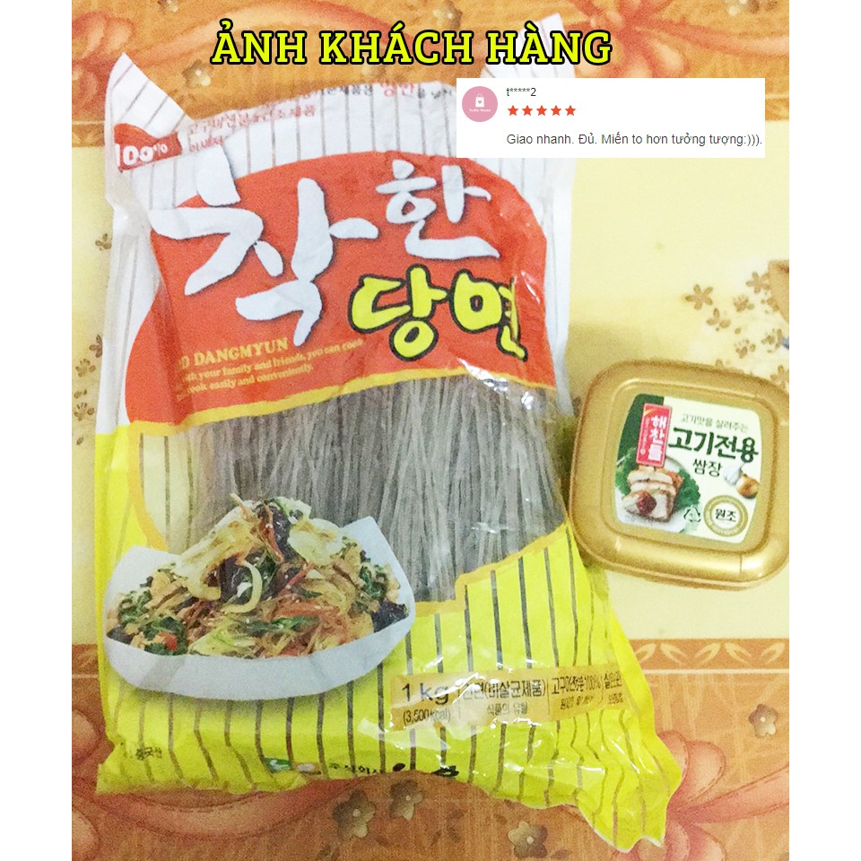 Miến khô Nong wo ăn lẩu Gogi Hàn Quốc 1kg – Sợi Khoai Lang