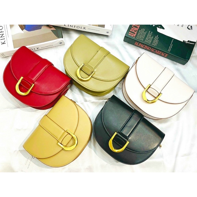 CNK GABINE SADDLE BAG - Túi xách nữ, túi yên ngựa cnk