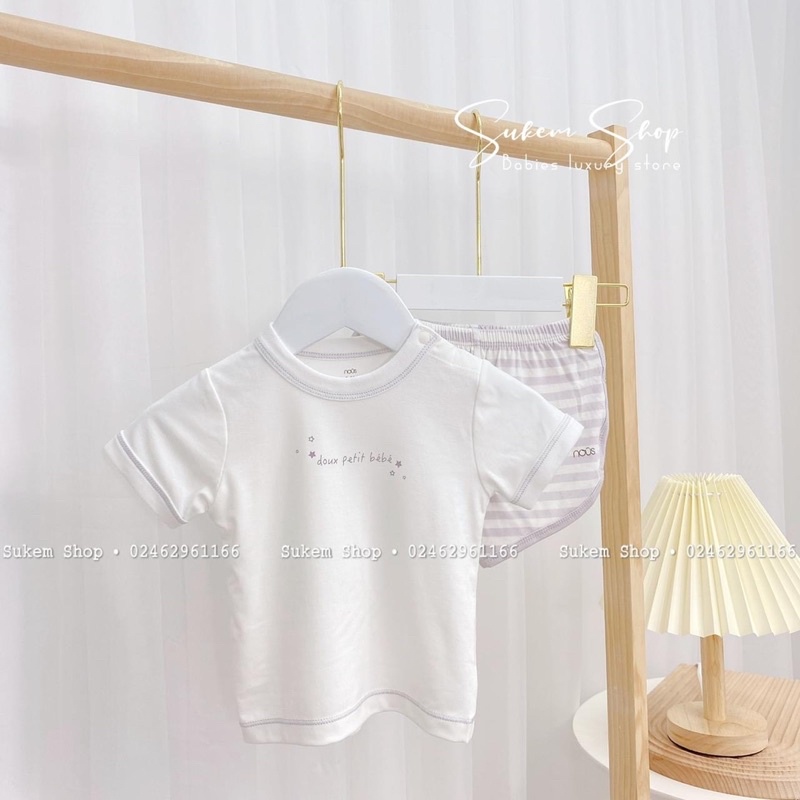 Bộ nous cài vai cộc mẫu mới 2022