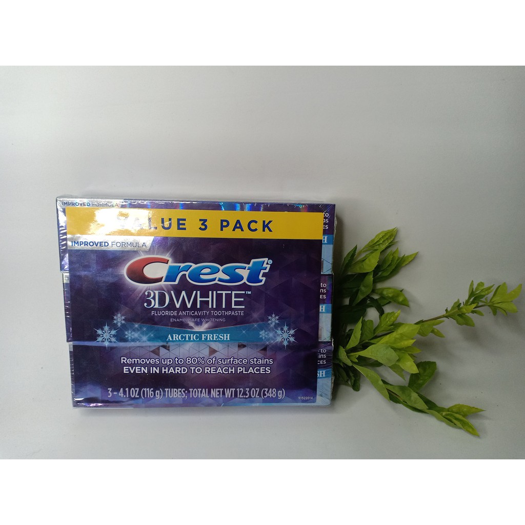 Kem đánh răng Crest 3D White Arctic Fresh 116g