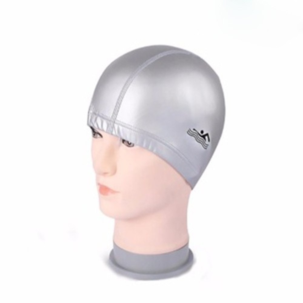 Mũ Bơi Trùm Tóc, Bảo Vệ Tóc - Chất Liệu Cao Su PU - Hàng Tốt
