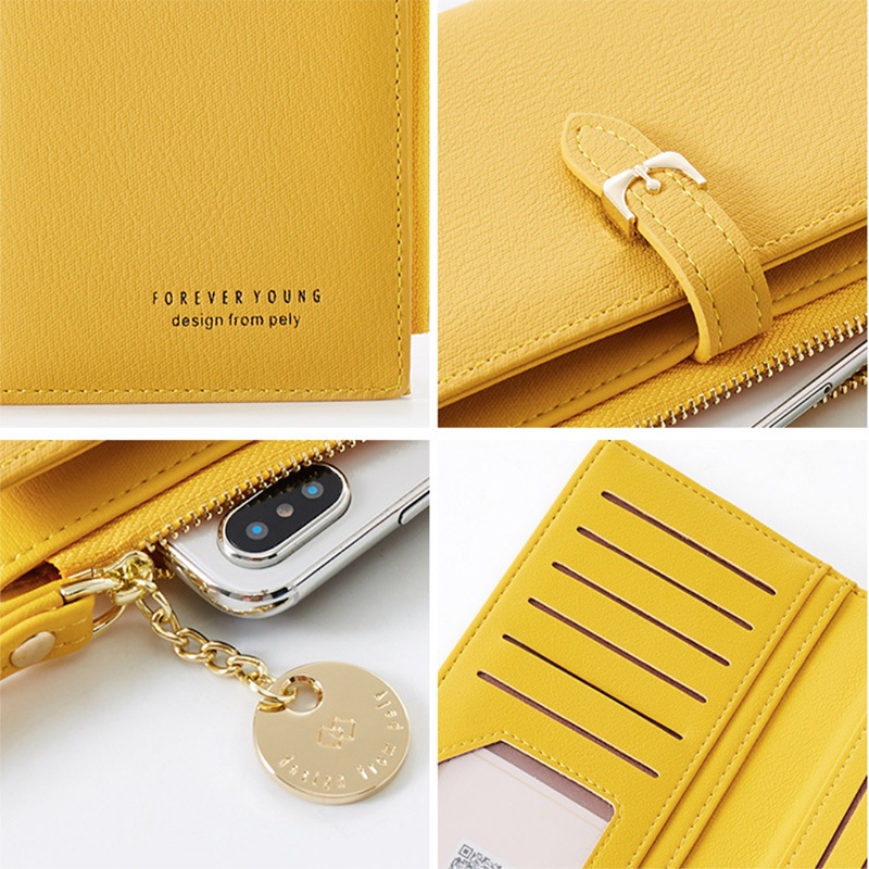 Ví nữ dài cầm tay thời trang PERFECT FOR YOU đựng tiền điện thoại da cao cấp nhiều ngăn tiện dụng siêu đẹp VD07 - GUTADO