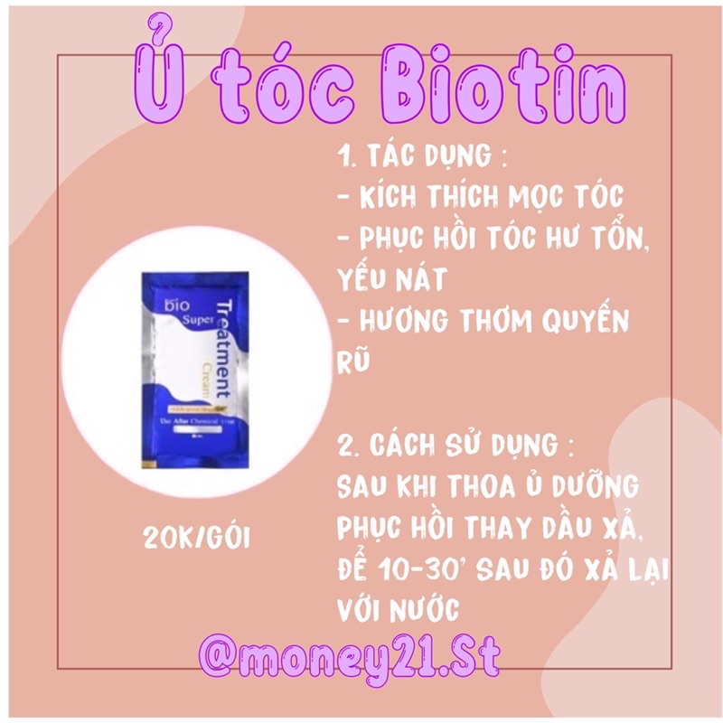 Ủ tóc phục hồi BIO TREATMENT Thái Lan