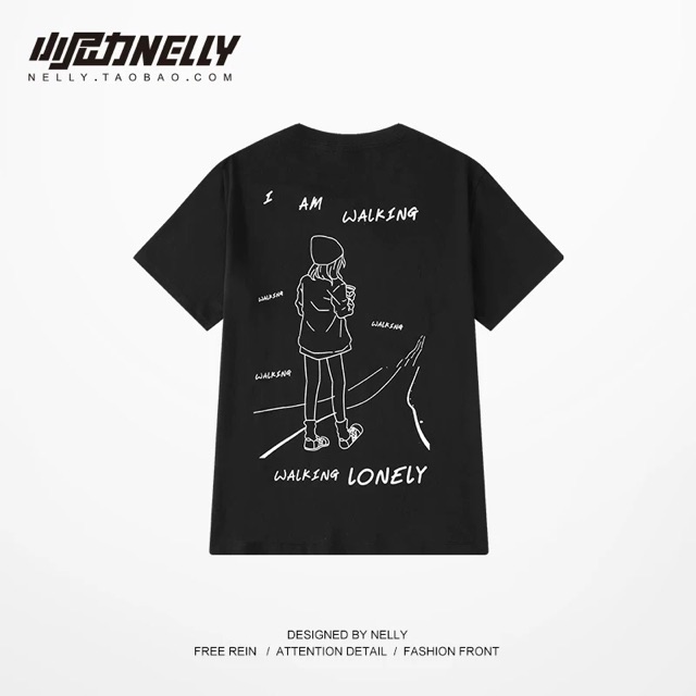Áo phông nelly heybig sale ( có sẵn ) Lonely
