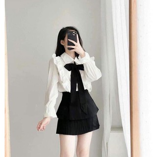 VÁY XOÈ NGẮN 2 TẦNG