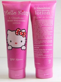 Dưỡng thể Hello kitty