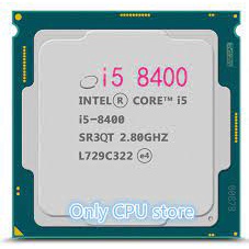 cpu pc  i5 8400 / i5 8400T / g5420 / i7 8700 chạy main h410 đến z390 / tặng keo tản nhiệt