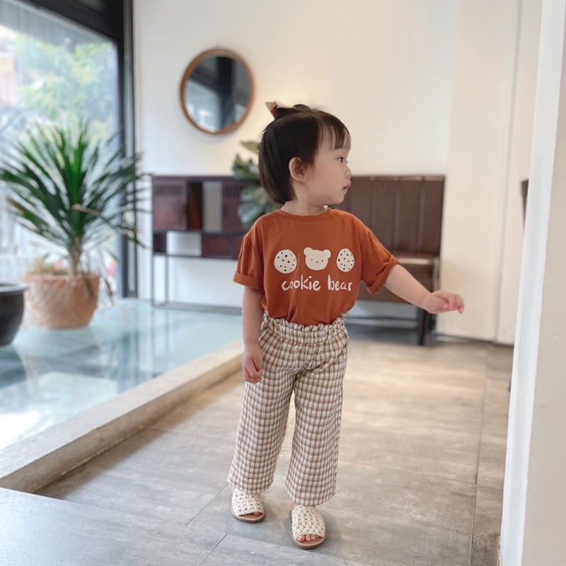 Áo phông trẻ em BATALA KIDS áo thun cho bé trai bé gái 100% cotton kiểu dáng thụng Hàn Quốc từ 1-7 tuổi GTN2M